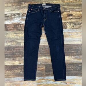 Hudson Straight Leg Dark Wash Jeans
